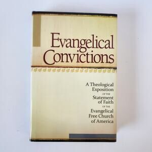 Evangelical Convictions Hardcover DJ Book PB Pastor Elder EFCA Free Church